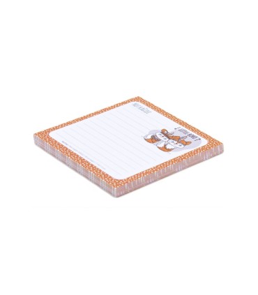 کاغذ یادداشت 50 برگ نوت یاز 7.5×7.5 سانت - طرح 14