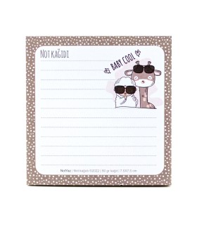 کاغذ یادداشت 50 برگ نوت یاز 7.5×7.5 سانت - طرح 20