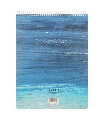 دفتر رحلی شطرنجی 100 برگ سم طرح 831