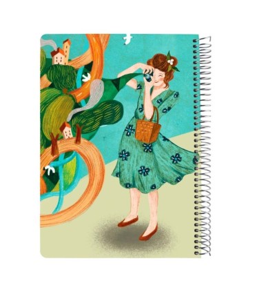 دفتر وزیری سیمی 100 برگ مسترنوت - کد 20