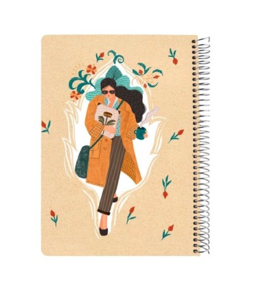 دفتر وزیری سیمی 100 برگ مسترنوت - کد 22