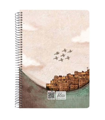 دفتر وزیری سیمی 100 برگ مسترنوت - کد 24