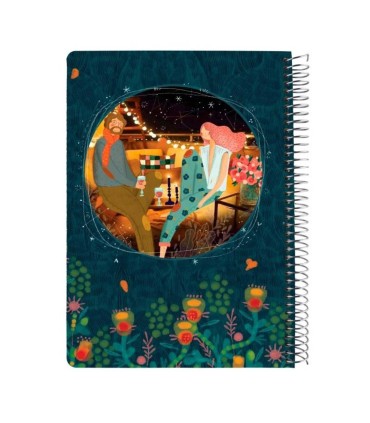 دفتر وزیری سیمی 100 برگ مسترنوت - کد 33