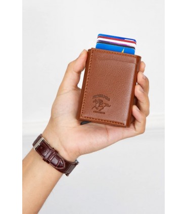 کیف پول و نگهدارنده کارت با مکانیزم اتوماتیک NEWISH POLO