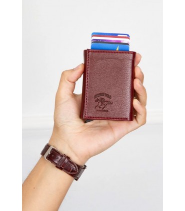 کیف پول و نگهدارنده کارت با مکانیزم اتوماتیک NEWISH POLO