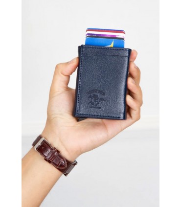 کیف پول و نگهدارنده کارت با مکانیزم اتوماتیک NEWISH POLO