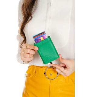 کیف پول و نگهدارنده کارت با مکانیزم اتوماتیک NEWISH POLO