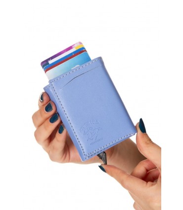 کیف پول و نگهدارنده کارت با مکانیزم اتوماتیک NEWISH POLO