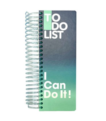 دفتر سیمی TO DO دات نوت 120 برگ طرح I can do it