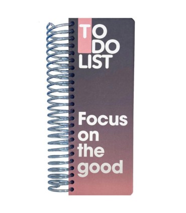 دفتر سیمی TO DO دات نوت 120 برگ طرح focus on the good
