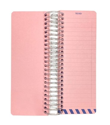 دفتر سیمی TO DO دات نوت 120 برگ طرح don't stop until you're proud