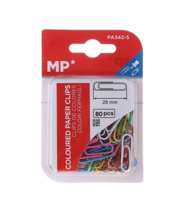 گیره کاغذ ام پی کد PA342-5 بسته 80 عددی
