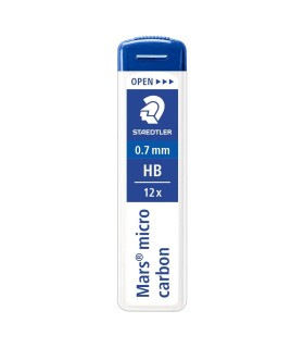 نوک مداد نوکی 0.7 میلی متری استدلر مدل Mars Micro Carbon کد 250 HB