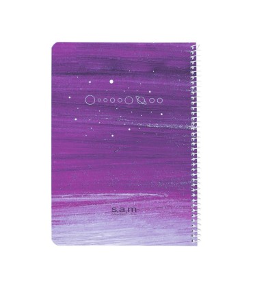 دفتر مشق 100 برگ سم- طرح سیاره