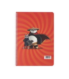 دفتر وزیری فانتزی 100 برگ سم- طرح پاندای کونگ فو کار