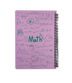 دفتر فرمول وزیری ریاضی دات نوت 100 برگ رنگ صورتی dotnote