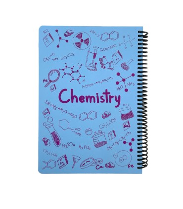 دفتر فرمول وزیری شیمی دات نوت 100 برگ رنگ فیروزه ای dotnote