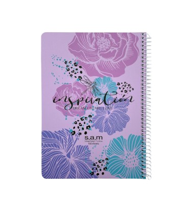 دفتر وزیری کلاسیک 100 برگ سم- طرح inspiration