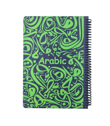 دفتر فرمول وزیری عربی دات نوت 100 برگ رنگ سرمه ای dotnote