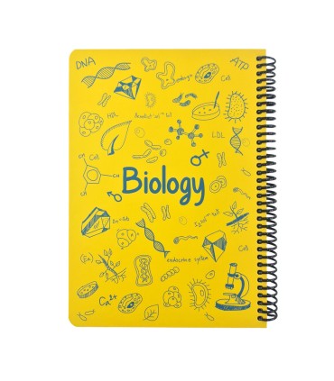 دفتر فرمول وزیری زیست دات نوت 100 برگ رنگ زرد dotnote