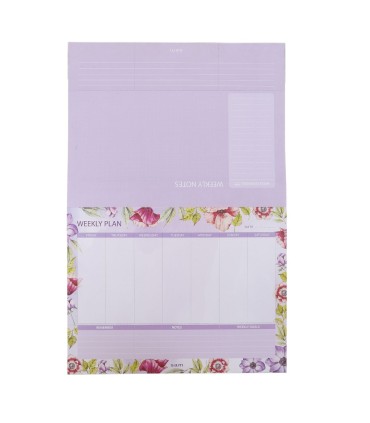 پلنر هفتگی سم - طرح گلها