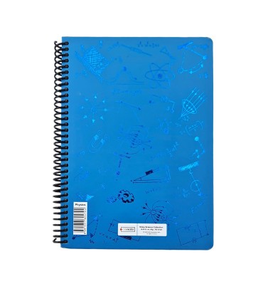 دفتر فرمول shiny وزیری فیزیک دات نوت 100 برگ رنگ آبی