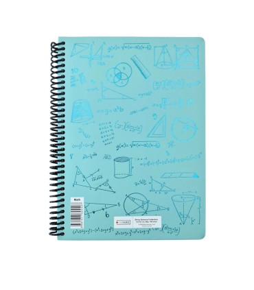 دفتر فرمول shiny وزیری ریاضی دات نوت 100 برگ رنگ فیروزه ای