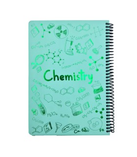 دفتر فرمول shiny وزیری شیمی دات نوت 100 برگ رنگ سبز