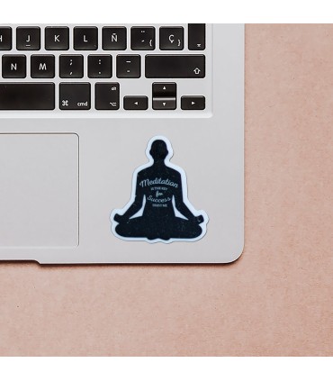 استیکر طرح یوگا
