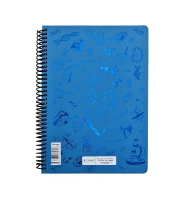 دفتر فرمول shiny وزیری زیست دات نوت 100 برگ رنگ آبی