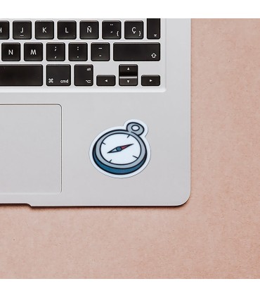 استیکر طرح قطب نما