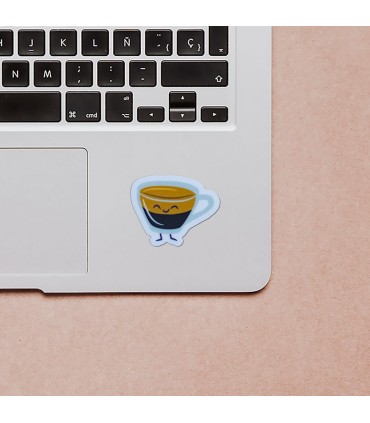 استیکر طرح قهوه