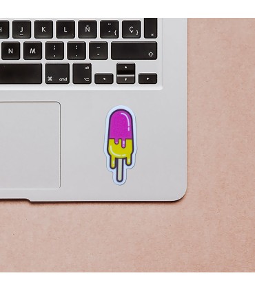 استیکر طرح بستنی