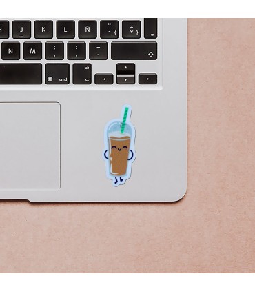 استیکر طرح  میلک شیک