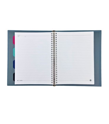 دفتر کلاسور ۲۶ حلقه sciense دات نوت- طرح نرم افزار