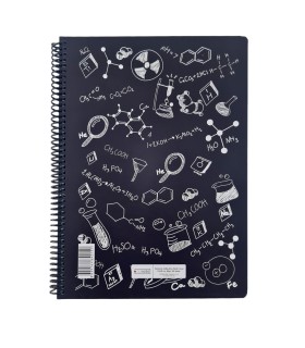 دفتر فرمول شیمی رحلی دات نوت رنگ مشکی