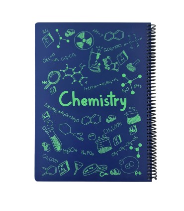 دفتر فرمول شیمی رحلی دات نوت رنگ سرمه ای