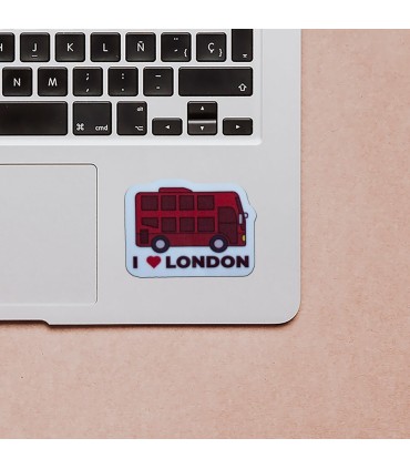 استیکر طرح اتوبوس لندن