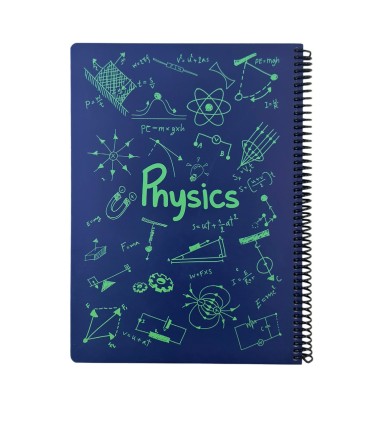 دفتر فرمول فیزیک رحلی دات نوت رنگ سرمه ای