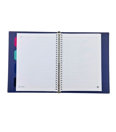 دفتر کلاسور ۲۶ حلقه sciense دات نوت- طرح شیمی