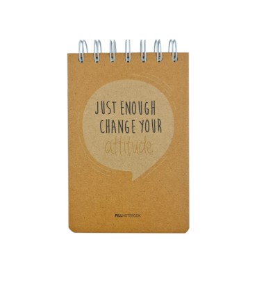 دفتر یادداشت پیل سایز A6 مدل گیومه Attitude