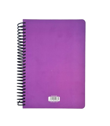 دفتر 100 برگ وزیری سیمی الیپون طرح موزیک