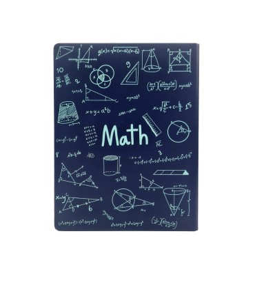 دفتر کلاسور ۲۶ حلقه ریاضی دات نوت- سرمه ای