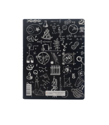 دفتر کلاسور 26 حلقه My Science دات نوت- مشکی