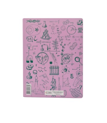 دفتر کلاسور 26 حلقه My Science دات نوت- صورتی