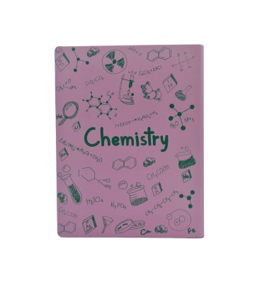 دفتر کلاسور 26 حلقه شیمی دات نوت- صورتی