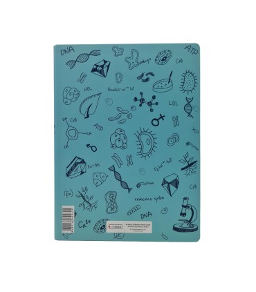 دفتر کلاسور 26 حلقه زیست دات نوت- فیروزه ای