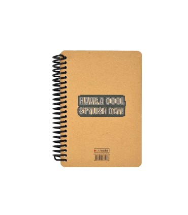 دفترچه سایز A6 سیمی 100 برگ دات نوت سری Coolanimals طرح زرافه