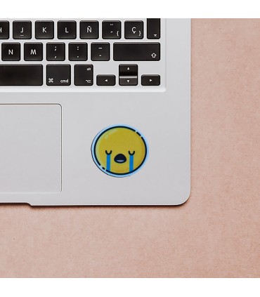 استیکر طرح ایموجی گریه