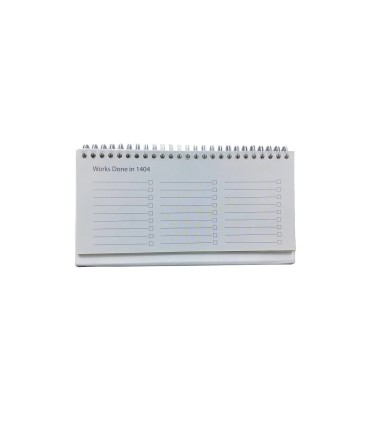 تقویم رومیزی 1404 سم طرح گربه